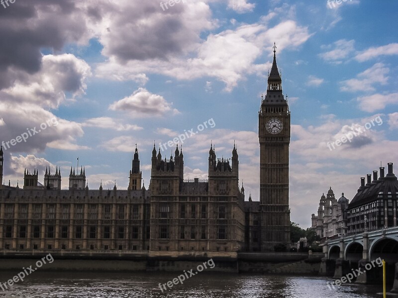 London Britain River Thames City United Kingdom