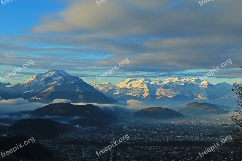 Monastery Viktor Mountain Vorarlberg Austria Alpine