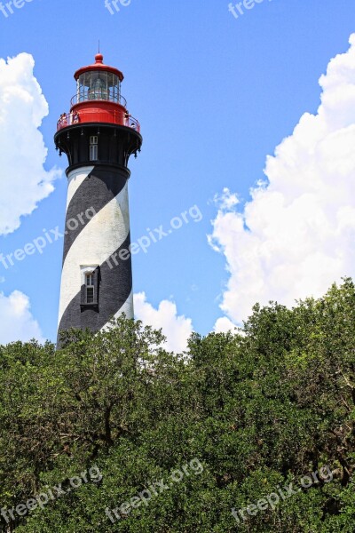 St Augustine Lighthouse Florida Free Photos