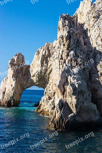 Rock Landmark Arch Cabo San Lucas Mexico