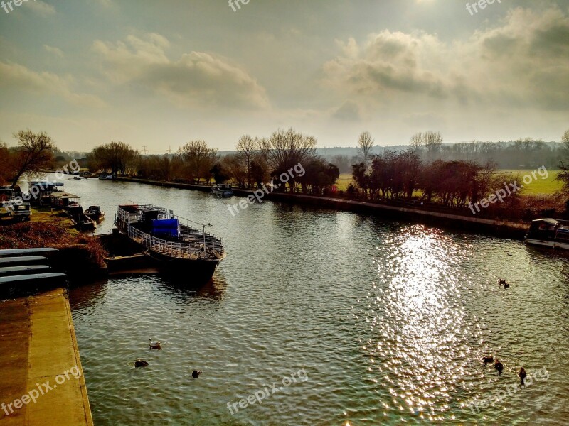 River Thames Oxford Boat Water