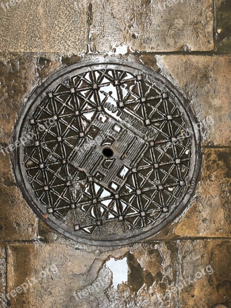 Cover Road Cover Manhole Cover Free Photos