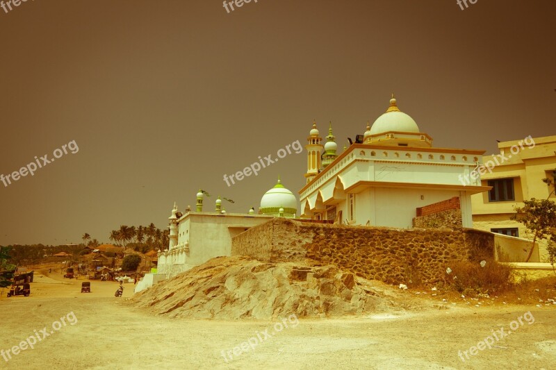 South India Kerala Kovalam City Mosque