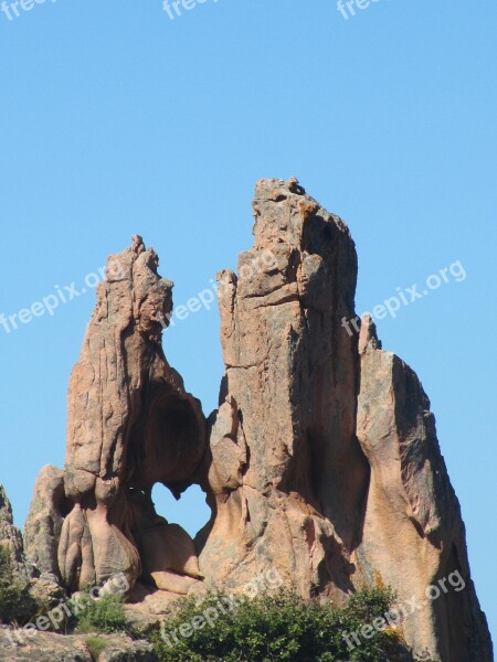 Corsican Heart Nature Creeks Of Piana Magnificent