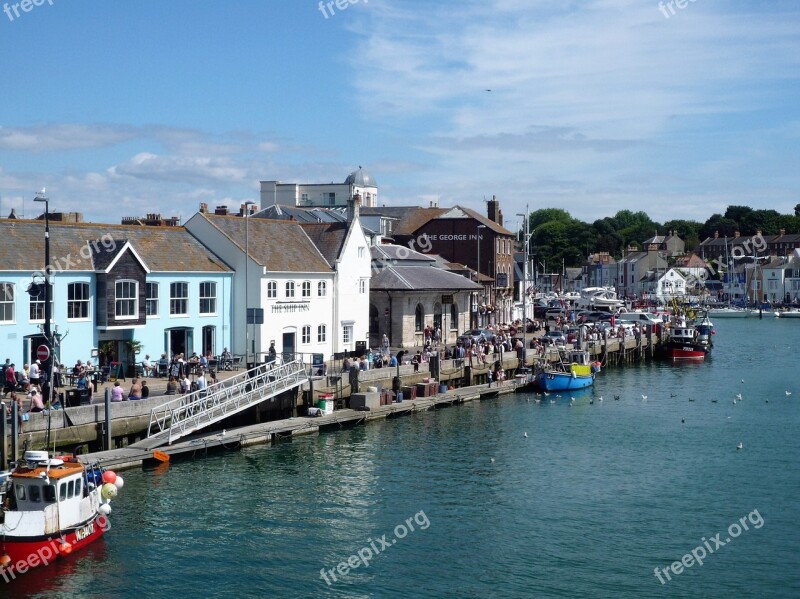 Weymouth Harbour England Free Photos