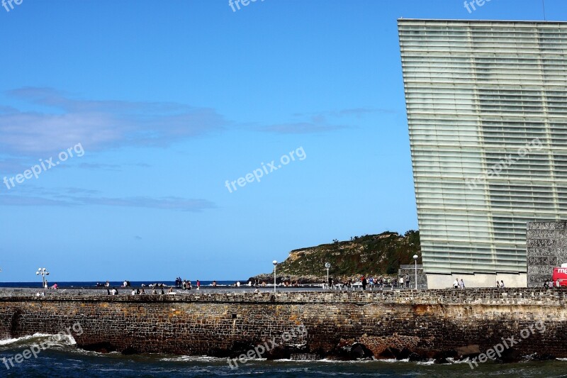 Architecture Building San Sebastian Spain Free Photos