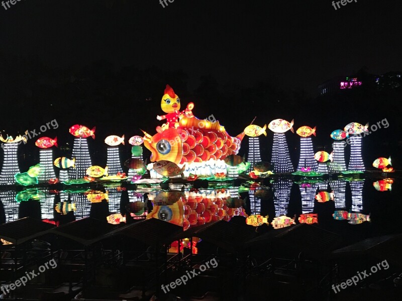 The Lantern Festival Lantern Lamp Free Photos