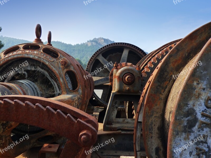 Mechanism Machine Machinery Gear Rusty