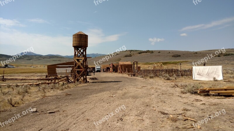 Western Movie Set Western Movie Set Utah Park City