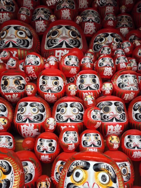 Dharma Tumbling Doll Daruma Doll Japan Free Photos