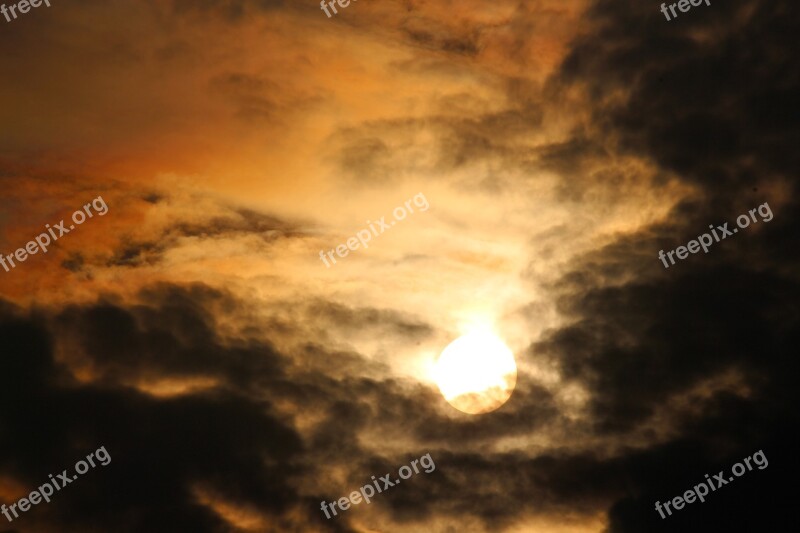 Sun Cloud Sky Nature Summer