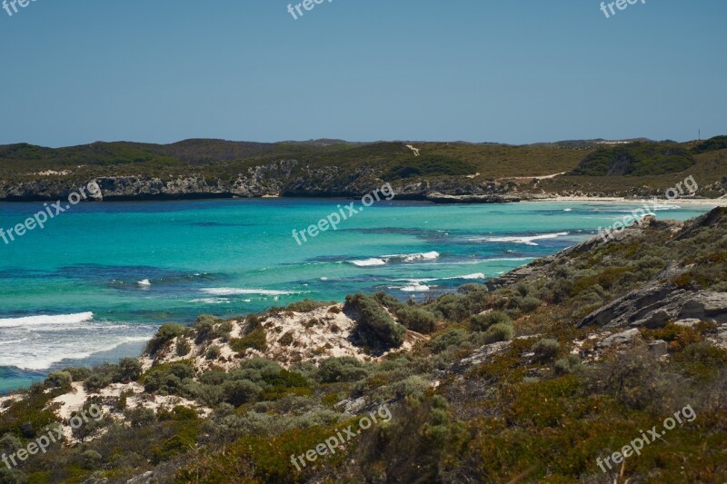 Beach Summer Blue Ocean Sea