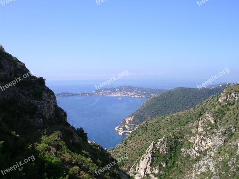 Nice Sea France Mediterranean Riviera