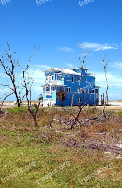 Beach Home Florida Tropical Beach Home