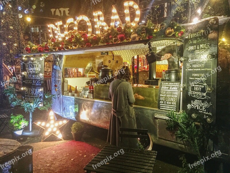 Food Drink Trailer Christmas London