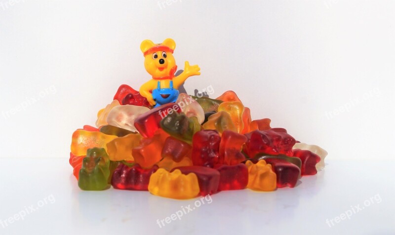 Haribo Gummi Bears Fruit Jelly Bear Delicious