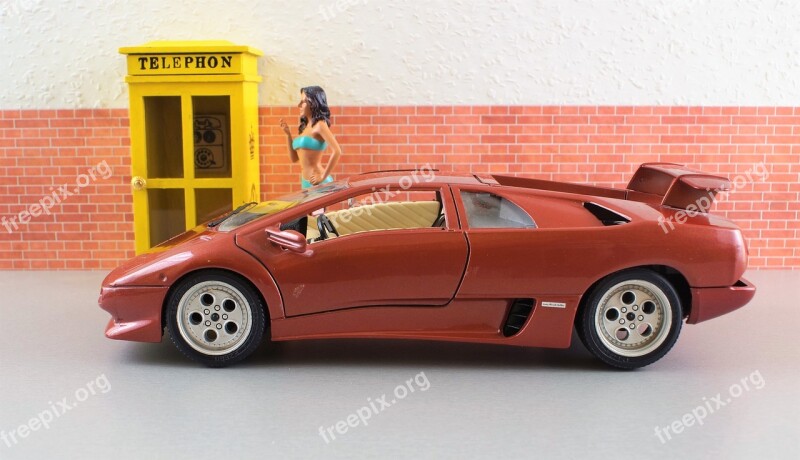 Model Car Lamborghini Diablo Vehicles Model