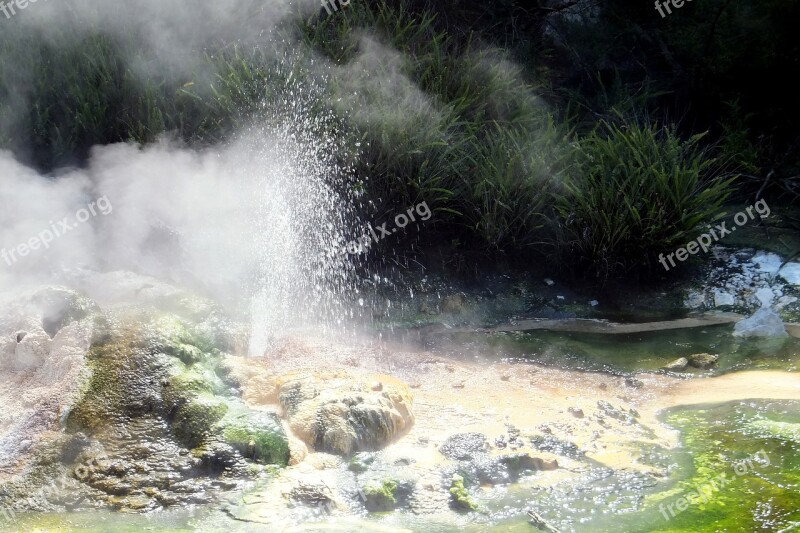 Wiamangu Volcanic Thermal Hot Springs Geothermal