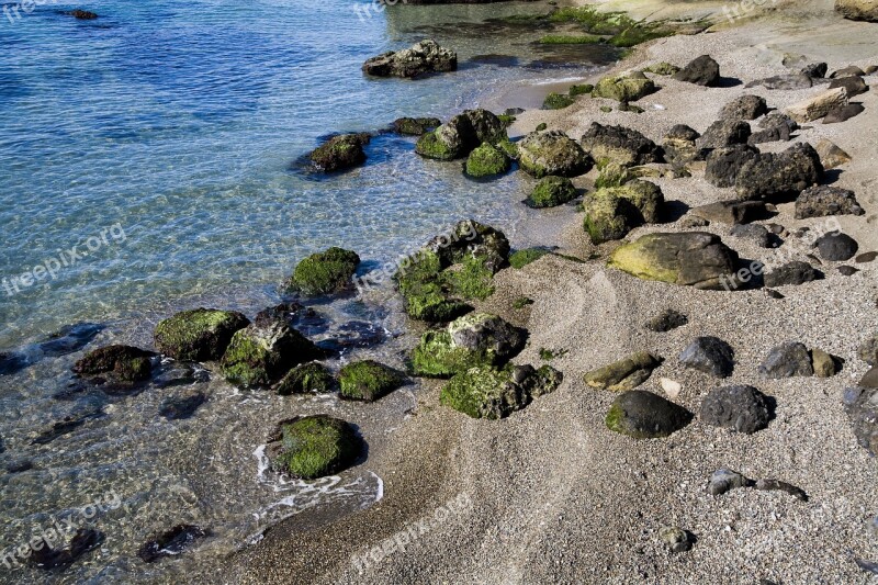 Rocky Coastal Nature Stone Marine