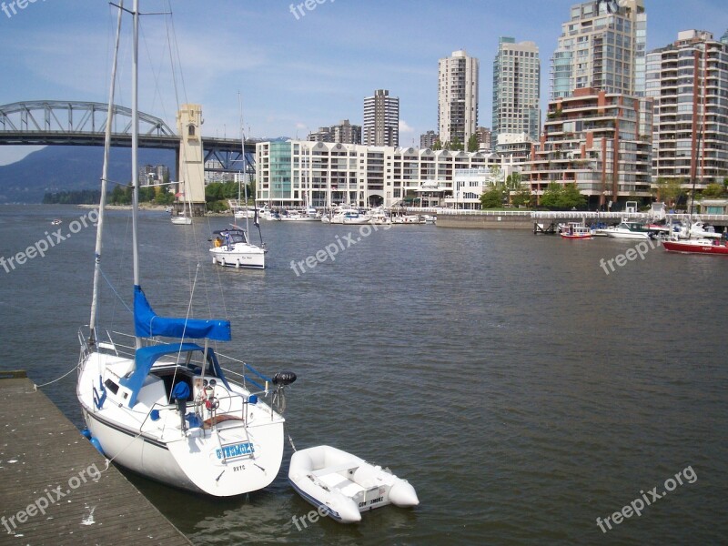 Vancouver Sailboat British Columbia Free Photos