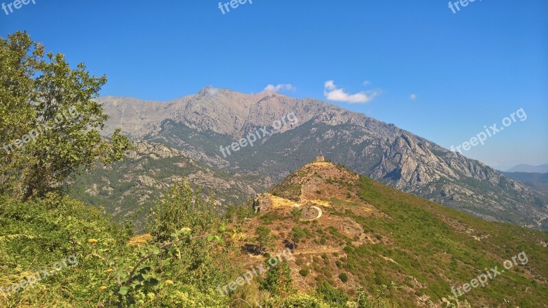 Mountains Corsica Soujanya Rosso Outlook Mountain