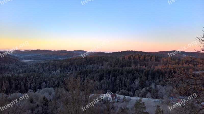 Landscape Bavaria Forest Nature Bavarian Forest