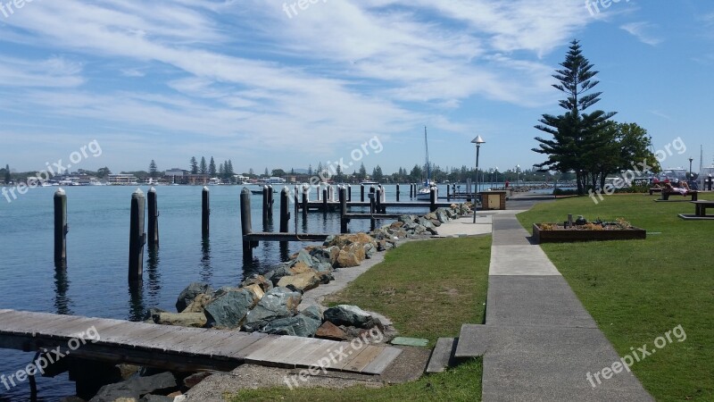 Lake Jetty Nature Water Pier