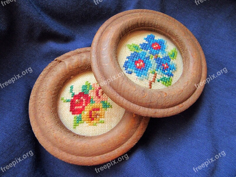 Embroidery Crafts Embroider Embroidery Silk Side