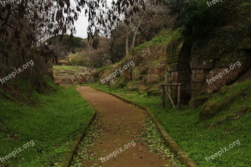 Lazio Necropolis Italy History Religion