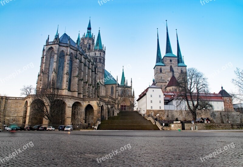 Erfurt Thuringia Germany Germany Dom Church