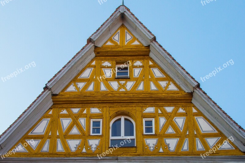 Truss Middle Ages Fachwerkhaus Medieval Fachwerk Facade