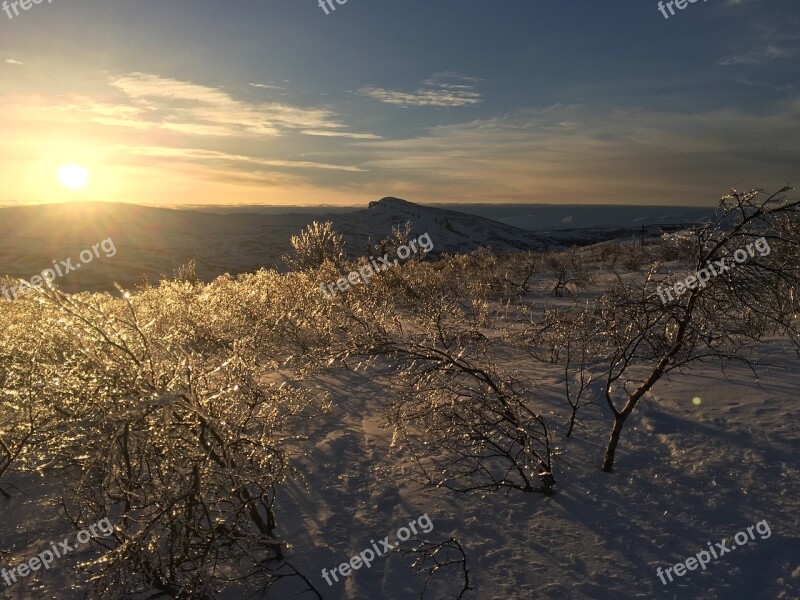 Sweden Jämtland Storlien Nature Solar