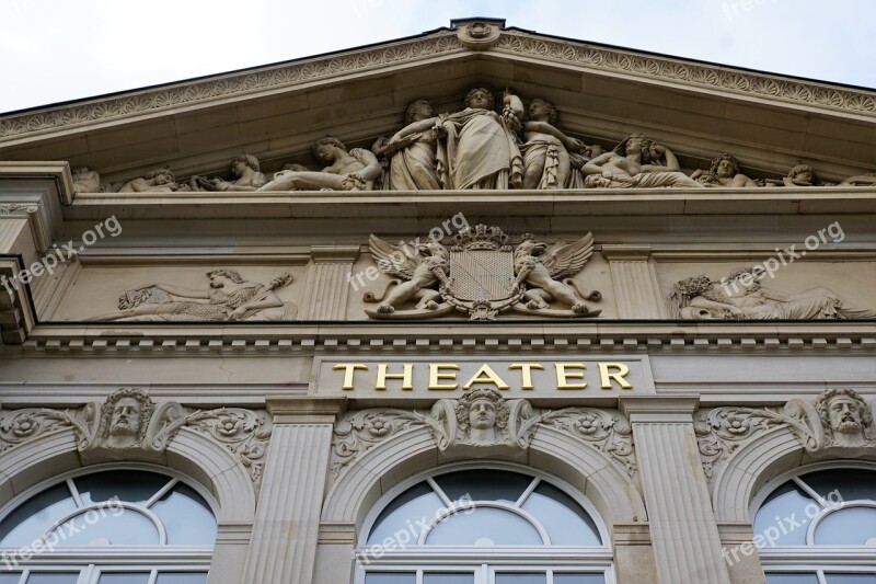 Baden Baden Theater Baden Württemberg Residenzstadt City