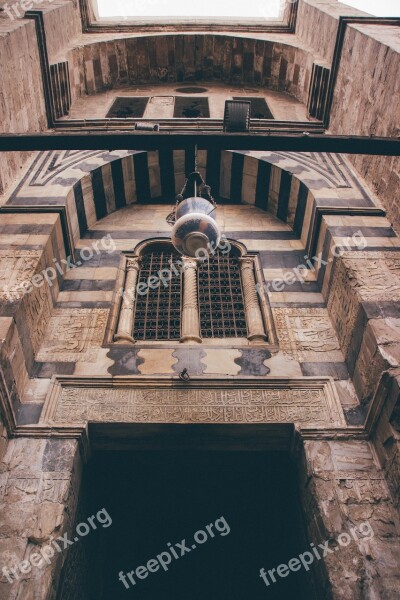 Travel Old Architecture Egypt Mosque