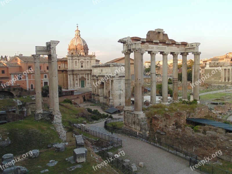 Roman Forum Rome Italy Ancient Forum