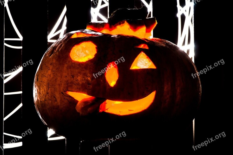 Pumpkin Halloween All Souls Tök Fear