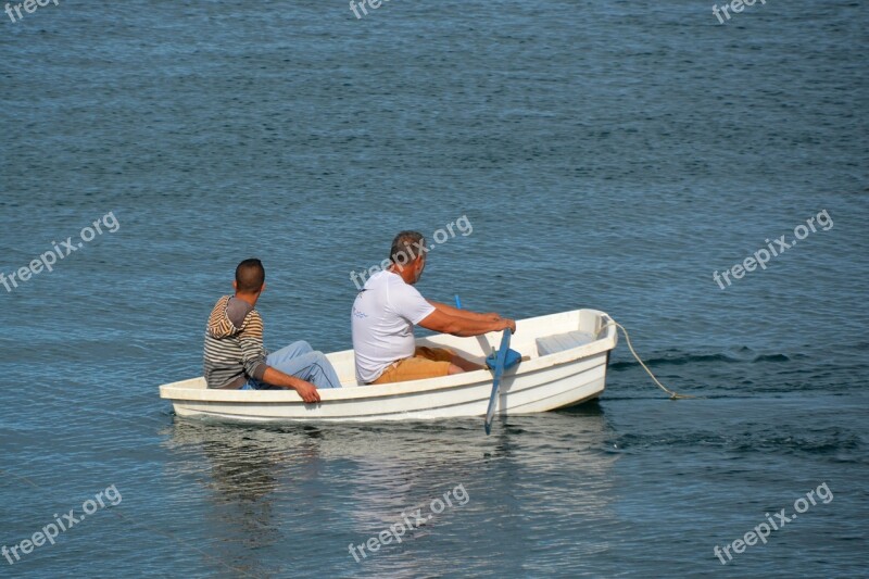 Boat Fisherman Sea Fishing Fishing Boat