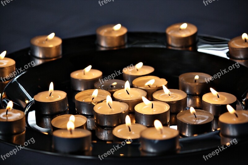 Tea Lights Mood Candlelight Candle Decoration