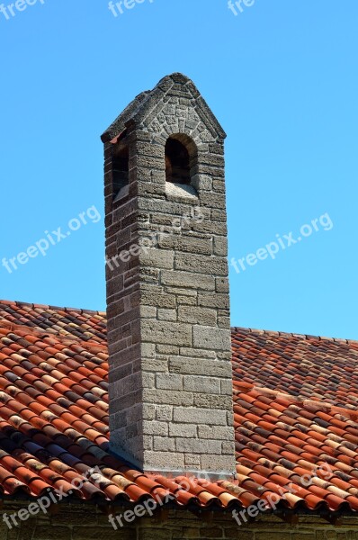 Vintage Chimney Old Structure Chimney Sky