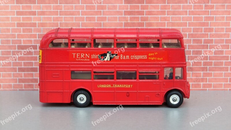 Model Car Double Decker Bus London Double Decker United Kingdom