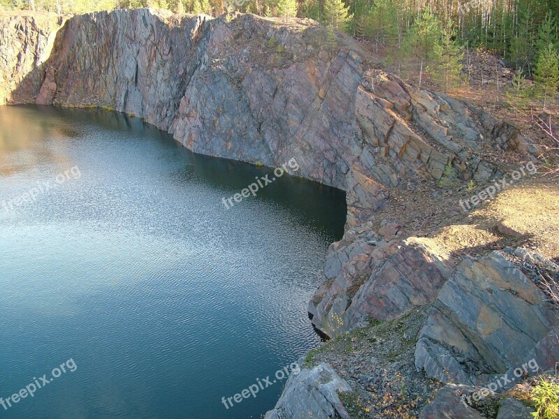 Mining Water Quarry Free Photos