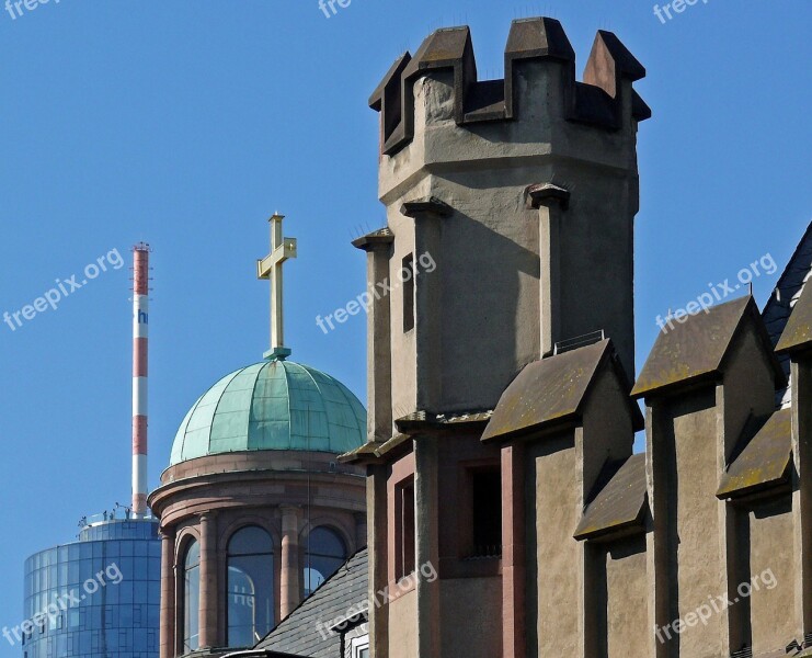 City Historic Center Historic Old Town Downtown Germany