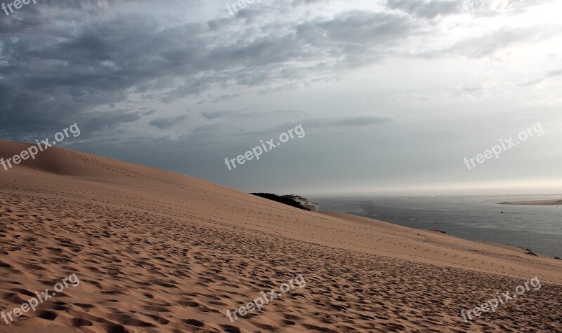 Dune You Pilat Sand Sea Sand Dune Atlantic Coast