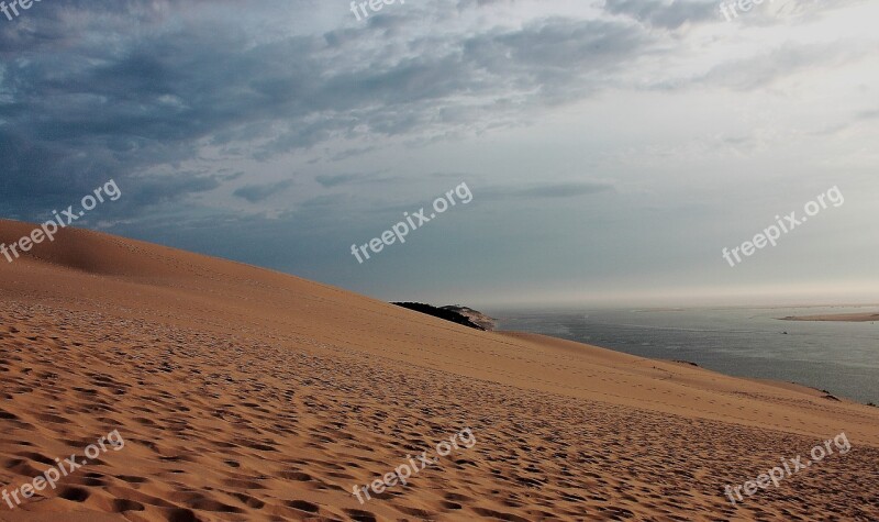 Dune You Pilat Sand Sea Sand Dune Atlantic Coast