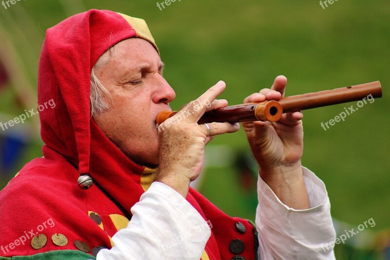 Jester Singing Medieval Clown Joker