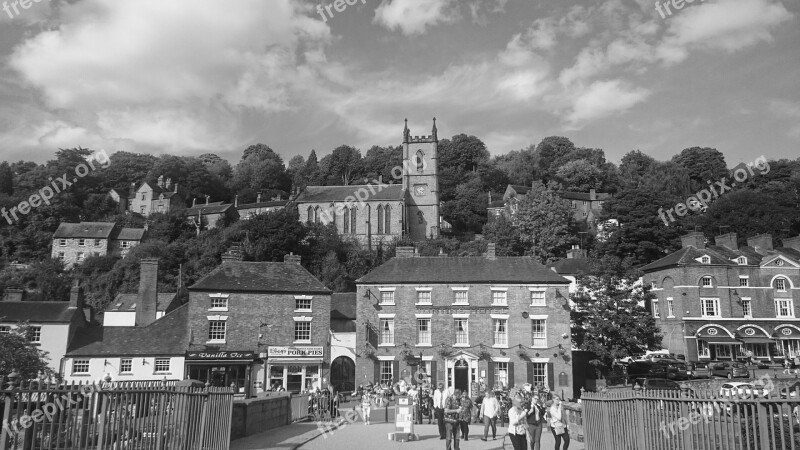 Summer Iron Bridge Man Made Free Photos