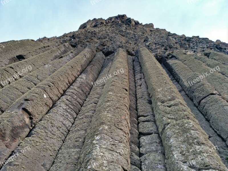 Causeway Ireland Basalt Sky Antrim