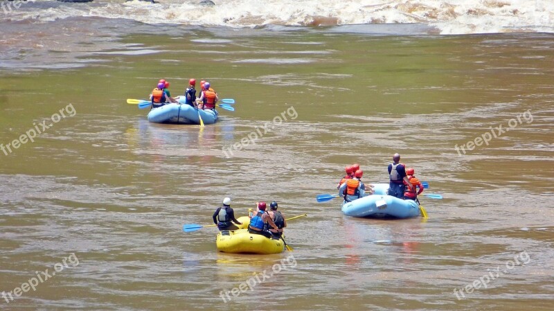 Rafting River White Water Adventure Outdoors