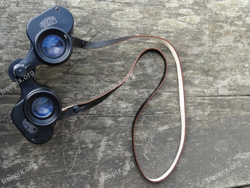 Wood Binoculars Outdoor Activity Watching