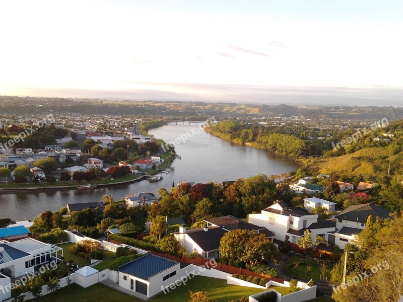 Landscape River Whanganui River Whanganui Wanganui